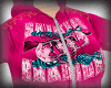 hoddie pink baggy y2k