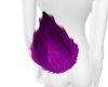 purple bunny tail