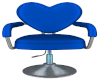 Blue Heart Chair
