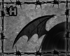 |H| Black Bat Headband