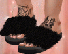 ARN l Pantufas FUR BLK