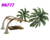 HB777 Palm Bed