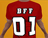 BFF 01 Tee Red (M)