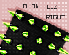 !!D Glow Spike Green R