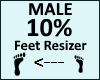 Feet Scaler 10%