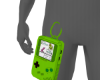 gameboy key chain green