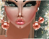 orange earring