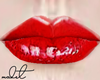 ♕ Red Queen Lips