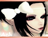 [Crpe]WhiteHeadbandBow~