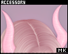 金. Pink Horns