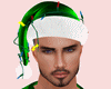Santa Light Green Hat