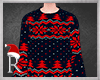 R. Xmas Sweater Blue