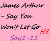 !H8 ~James Arthur~