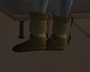 Gold Winter Boots