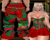 PANTS RED COUPLES XMAS