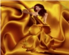 Golden Silk Gown