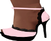 50s Pink/Black Heels