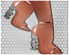 J+GOLD ROSE HEELS