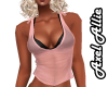 AA Pink Sheer Halter Top