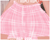 $K Plaid Pink Shorts