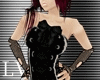 =LV= Black goth dress