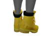 YELLOW WORK BOOTS