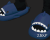 Blue Shark Slippers v2