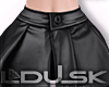 L*Leather Skirt Black