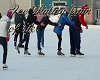 Ice skating train of 6