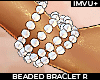 ! beaded bracelet R