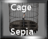 DJ Light Sepia Bird Cage