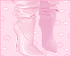 Fold Boots Pink