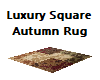 Luxury Square Autumn Rug