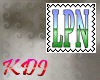 LPN Nurse Stamp