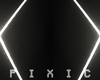 Zig Zag Neon Background
