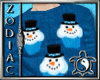 Snowman Blue Sweater
