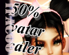 50% Kids Avatar Scaler