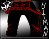HK-HITMAN RED/BLACK PANT