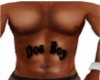 Doe boy stomach tat