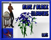 [LWS]Blue/Black Flowers