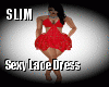 SLIM BLK SEXY LACE DRESS