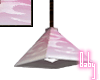 Baby Pink Hanging Lamp