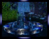 electric blue fountain