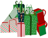 Christmas Gifts W/Pose