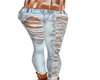 riped jeans F