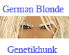 German Blonde Eyebrows
