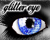 glitter blue eye