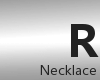 L- Ron necklace black