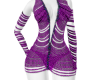 pearl purple short dres