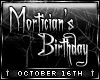 Mortician's B-Day Invite